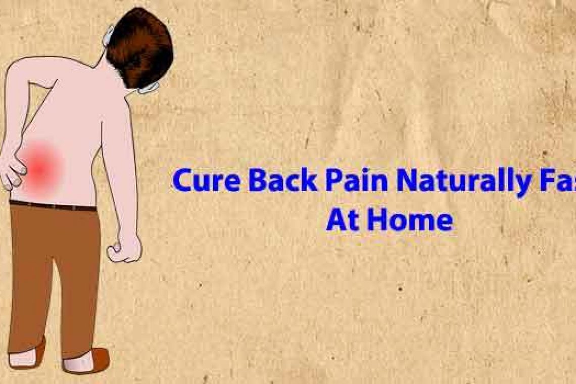 cure back naturally at home